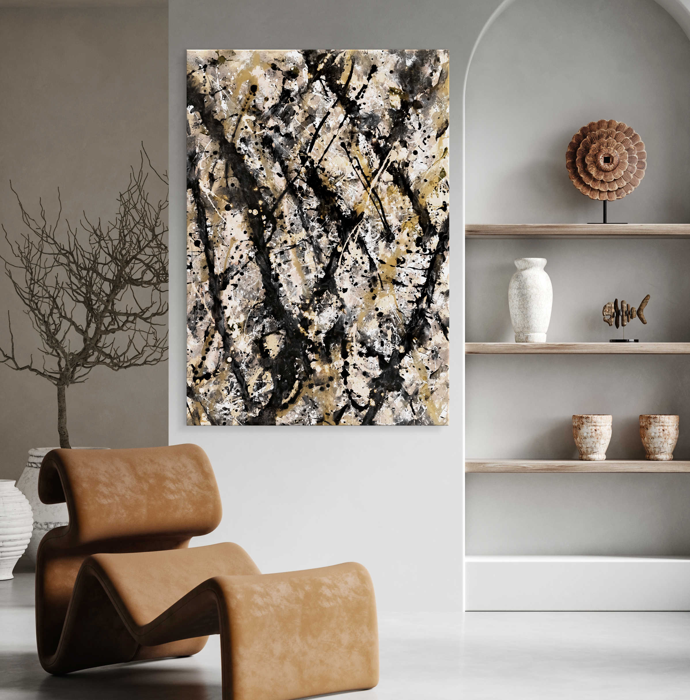 Abstract Wall Art | Art Posters & Painting Reproductions | Canvas