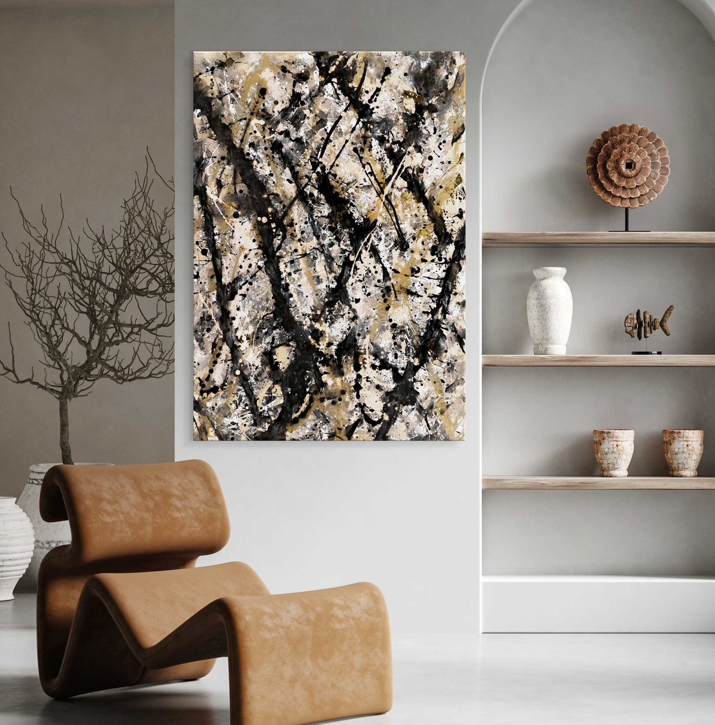 Abstract Wall Art - Modern Abstract Artworks - Painting Reproductions