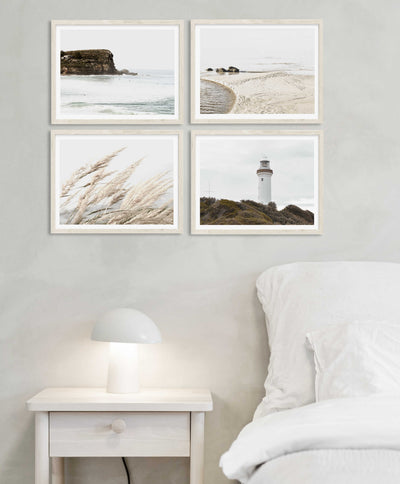 Norah Lighthouse - Set of 4 | Coastal Wall Art Prints