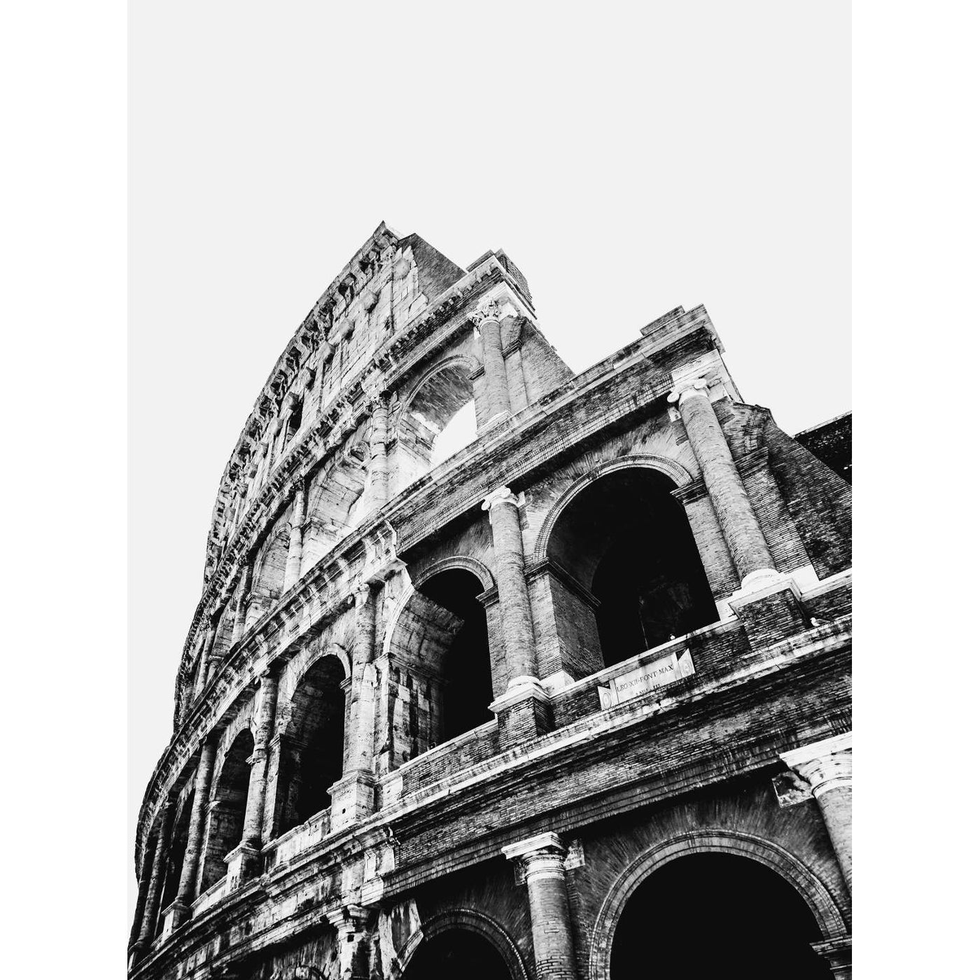 Black and White Colosseum