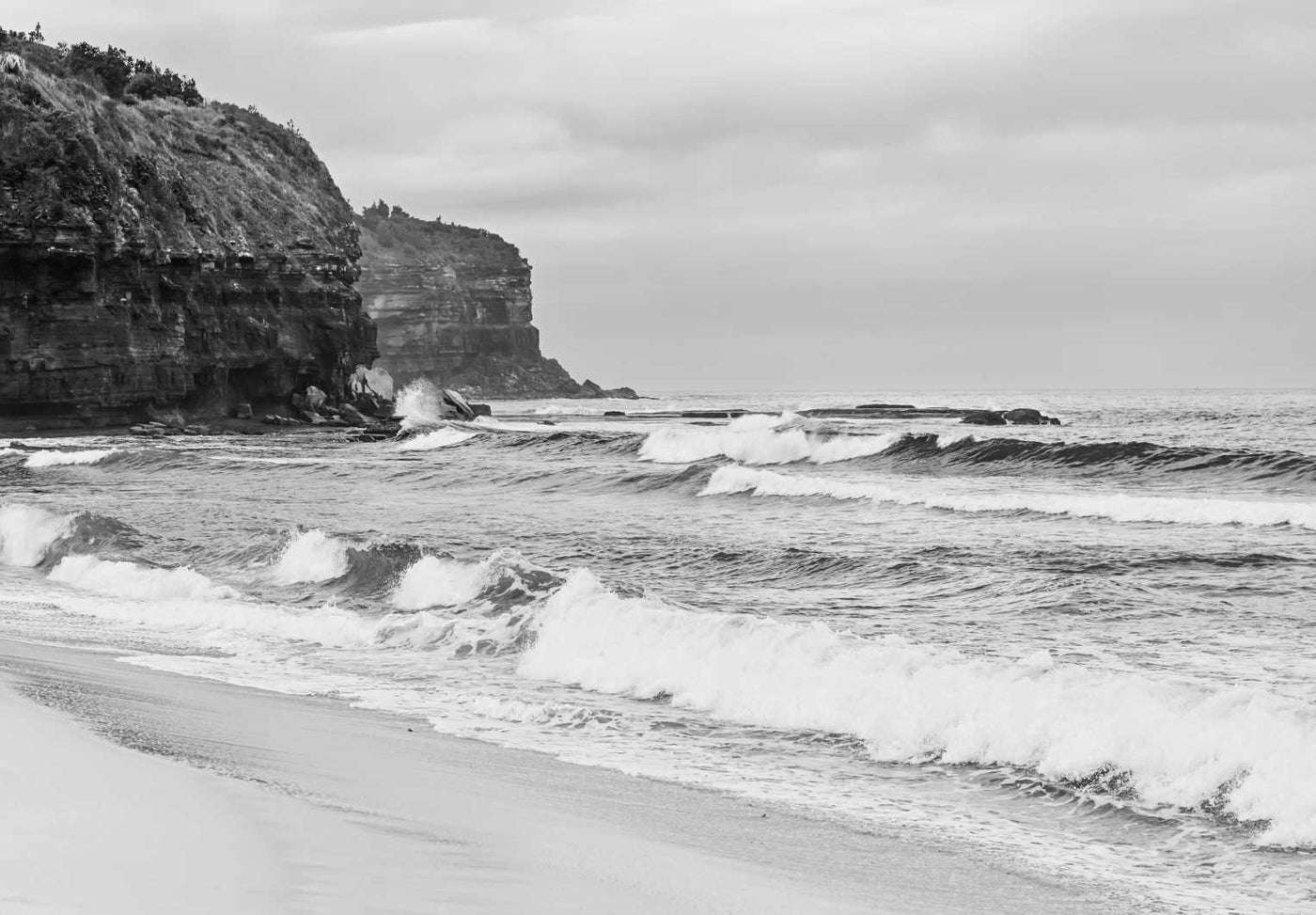 Turimetta Beach Black & White