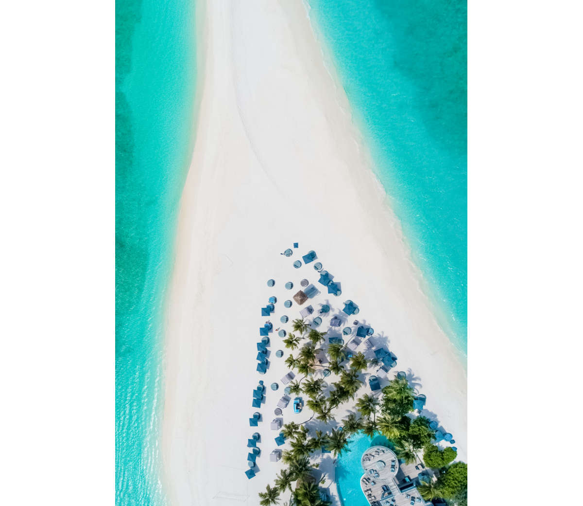 Aerial Maldives Set of 2