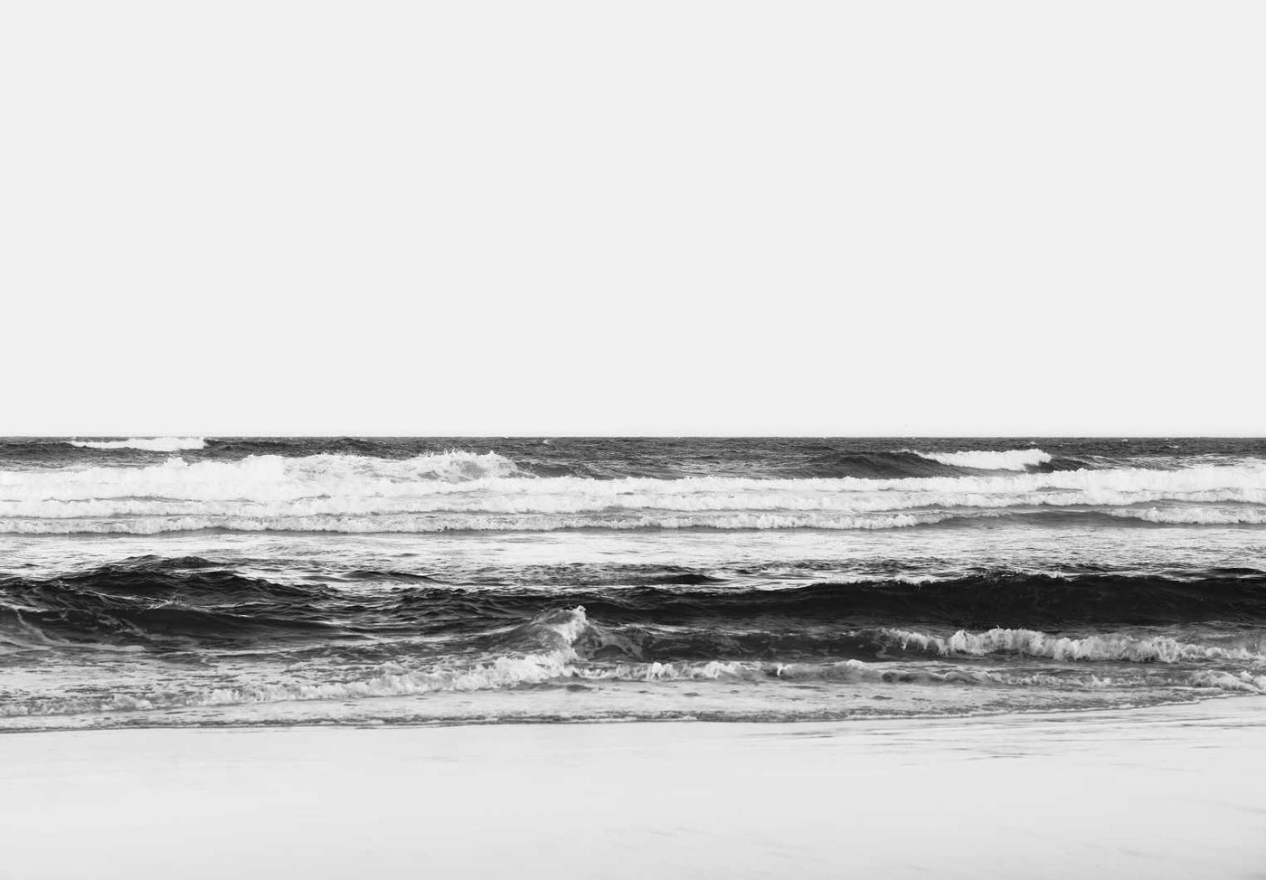 Mission Beach Black & White