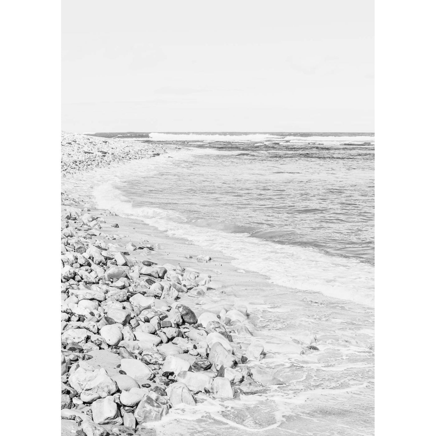 Hams Beach Black & White