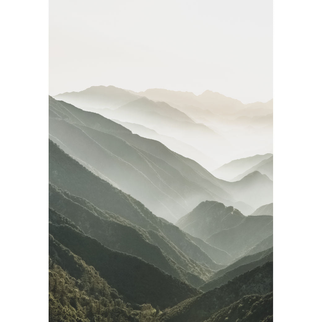 View of San Bernardino Mountains Set of 2