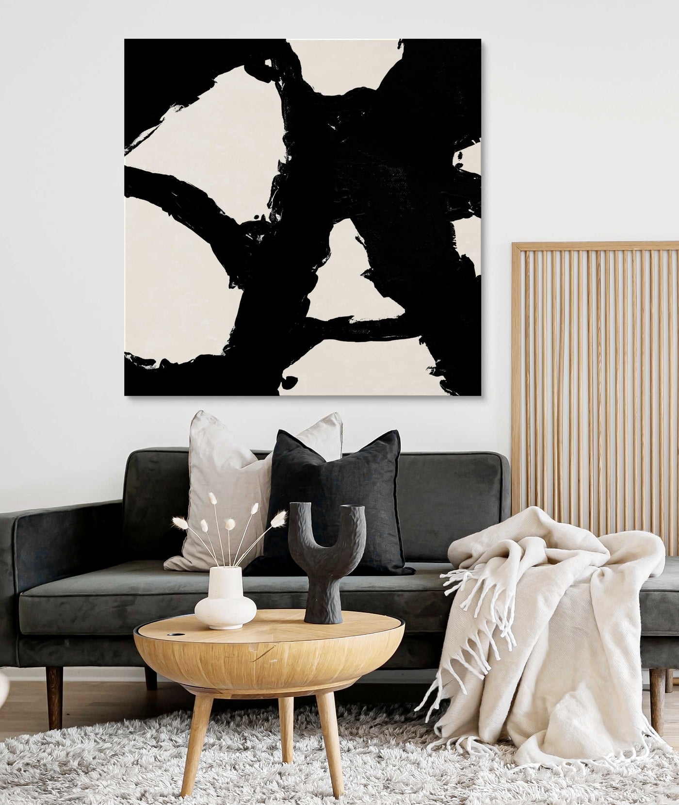 Tiona No 3 | Abstract Wall Art | Stretched Canvas Print