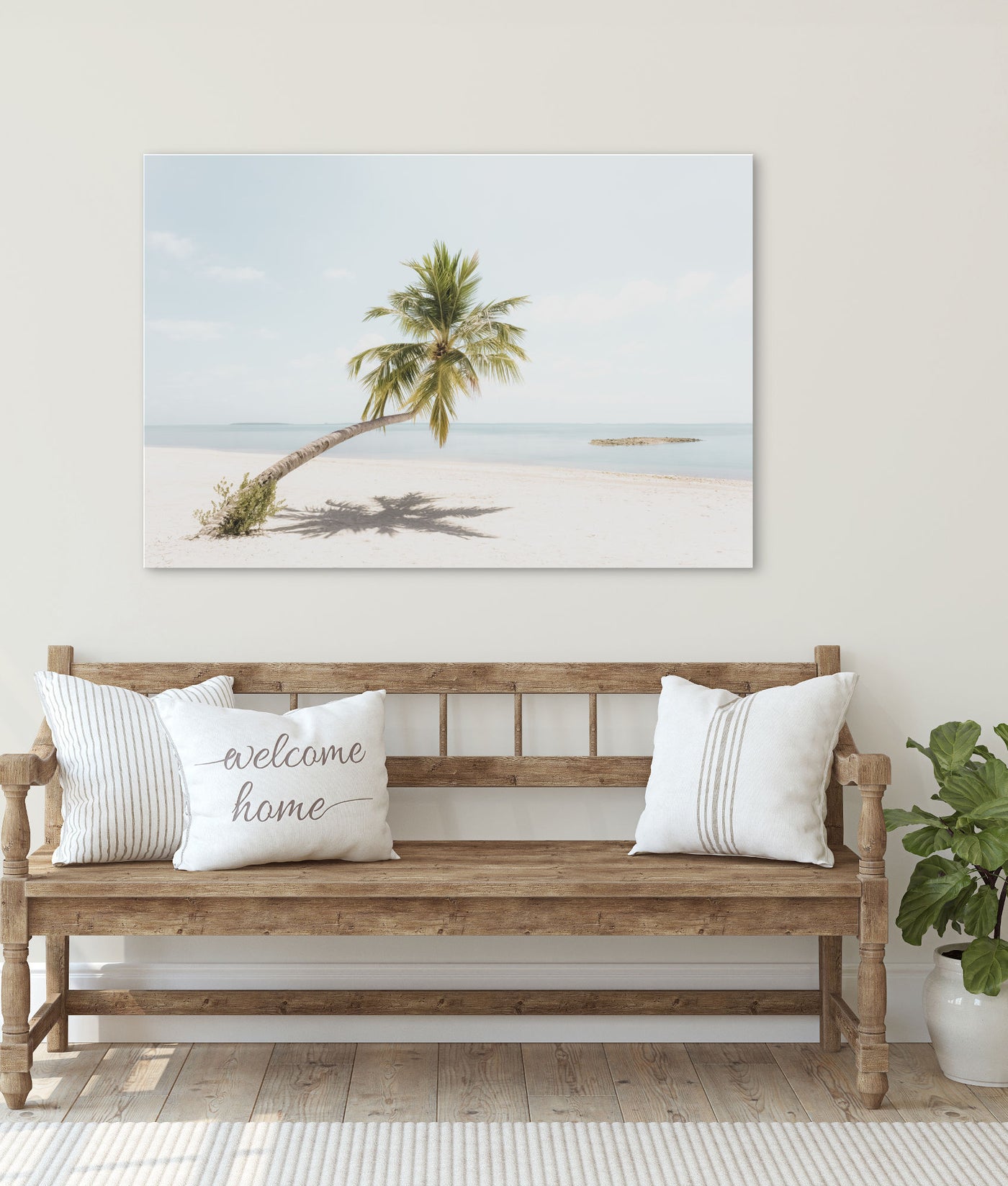 Island Tranquility | Coastal Wall Art | Canvas Print