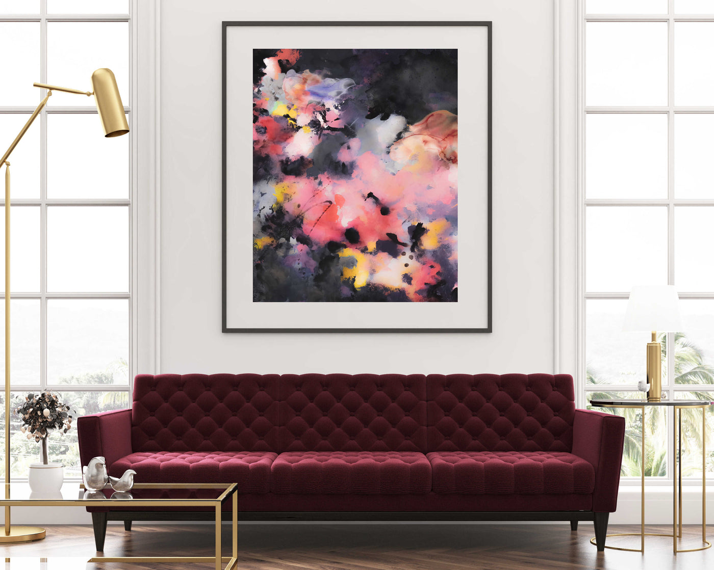 Nightscape II | Abstract Wall Art Print