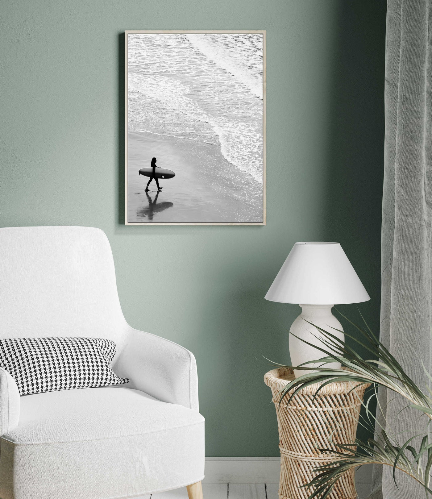 Bondi Surfer | Coastal Wall Art Print