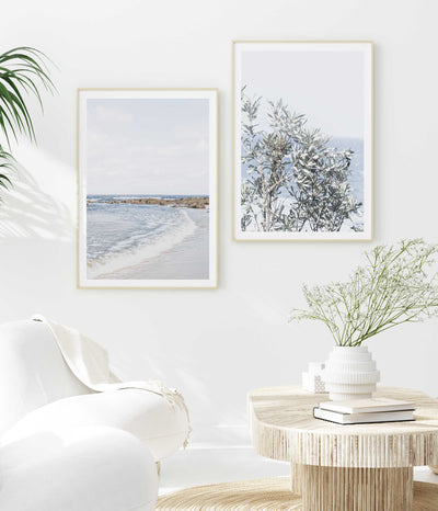 Spoon Bay Beach - Set of 2 | Coastal Wall Art Prints