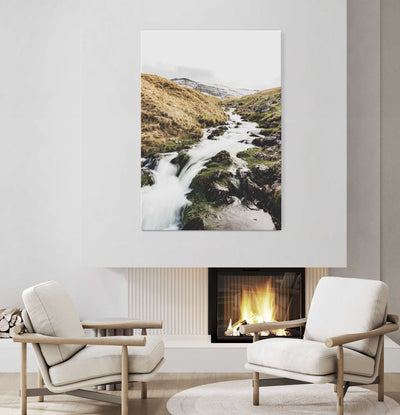 Mountain Stream | Nature Wall Art | Canvas Print