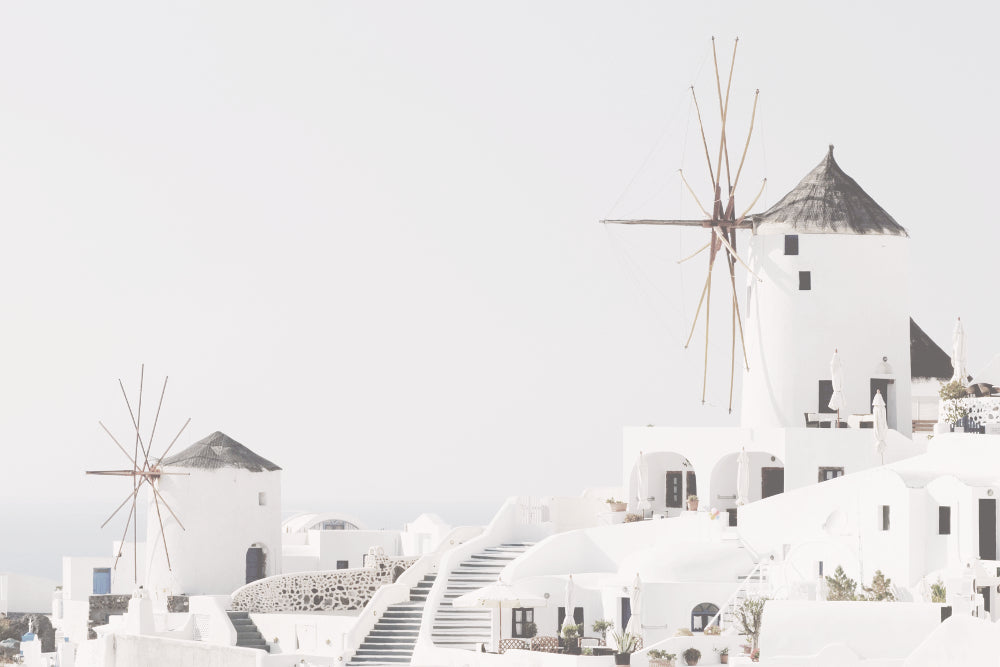Santorini Windmills