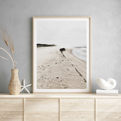 neutral beach print, coastal wall art | arrtopia