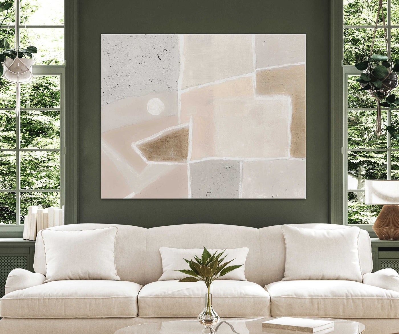 Sofala II | Abstract Wall art | Stretched Canvas Print