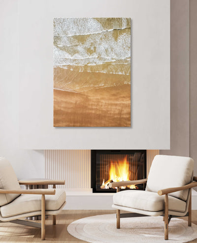 Sandy Shores | Coastal Wall Art | Canvas Print