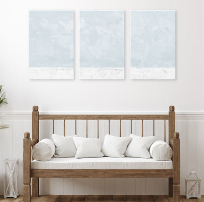 Ligne De Rivage No. 8 Set of 3 | Absttract Wall Art | Canvas Prints
