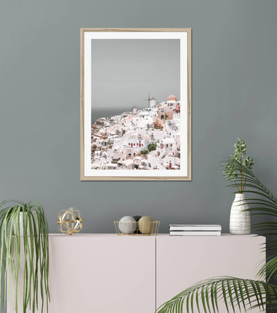 Oia View | Travel Wall Art Print