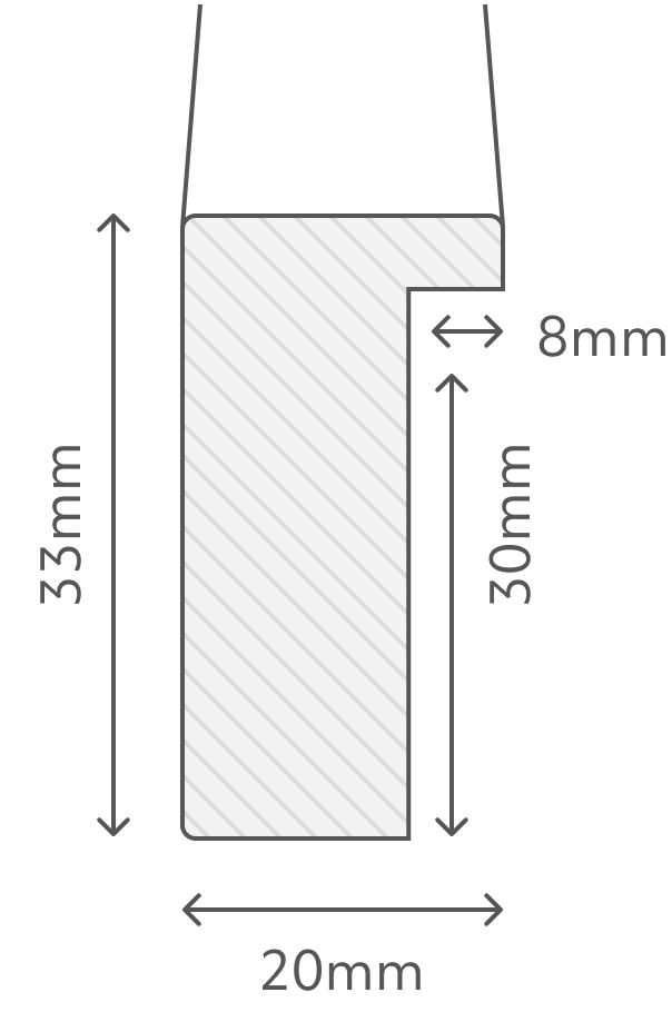 Box Frame For Fine Art Paper Print