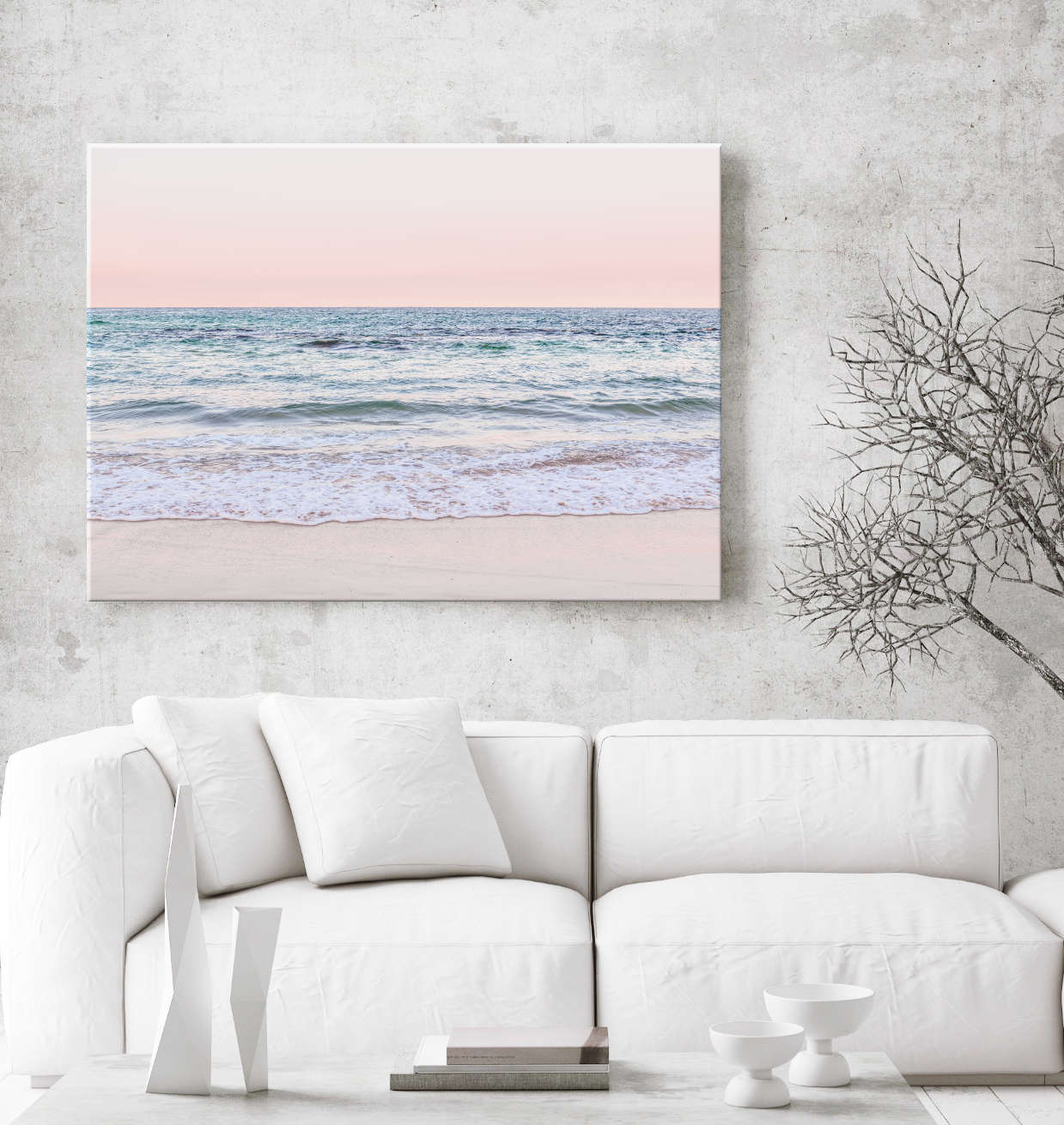 sunset beach pictures, coastal canvas wall art | arrtopia