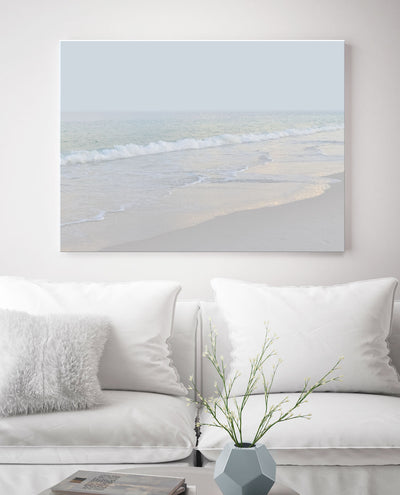 Crystal Beach | coastal wall art | canvas print
