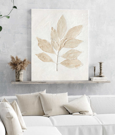 Grasamálverk | Botanical Wall Art | Stretched Canvas Print