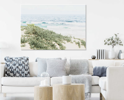 Lobster Pot Beach | Beach Wall Art | Canvas Print