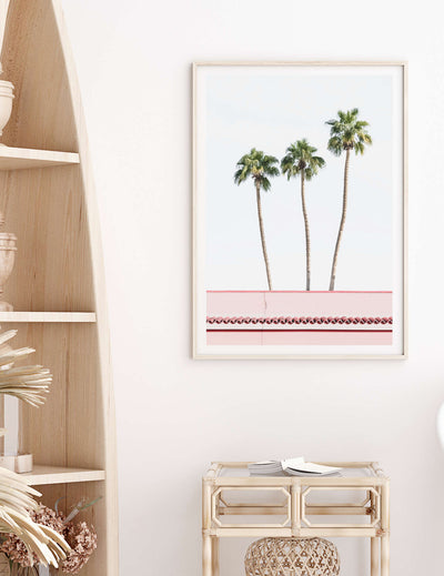 Palm Springs Palms | Palm Wall Art Print