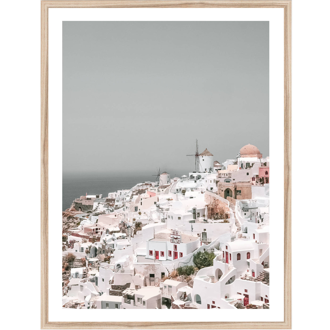 Oia View | Travel Wall Art Print