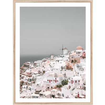 Oia View | Travel Wall Art Print