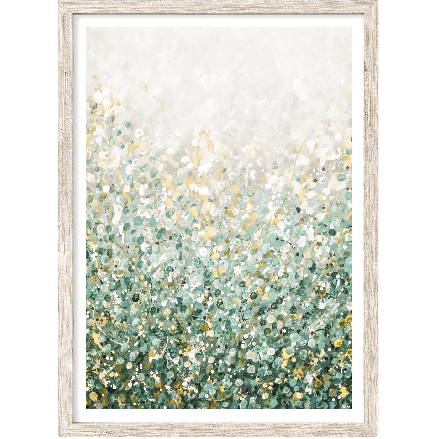 Spring Meadow Study IV | Abstract Wall Art Print