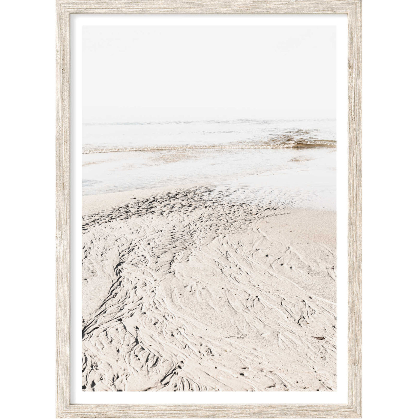 Lagoon Textures | Beach Wall Art Print