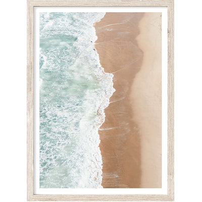 Aerial Shores II | Coastal Wall Art Print