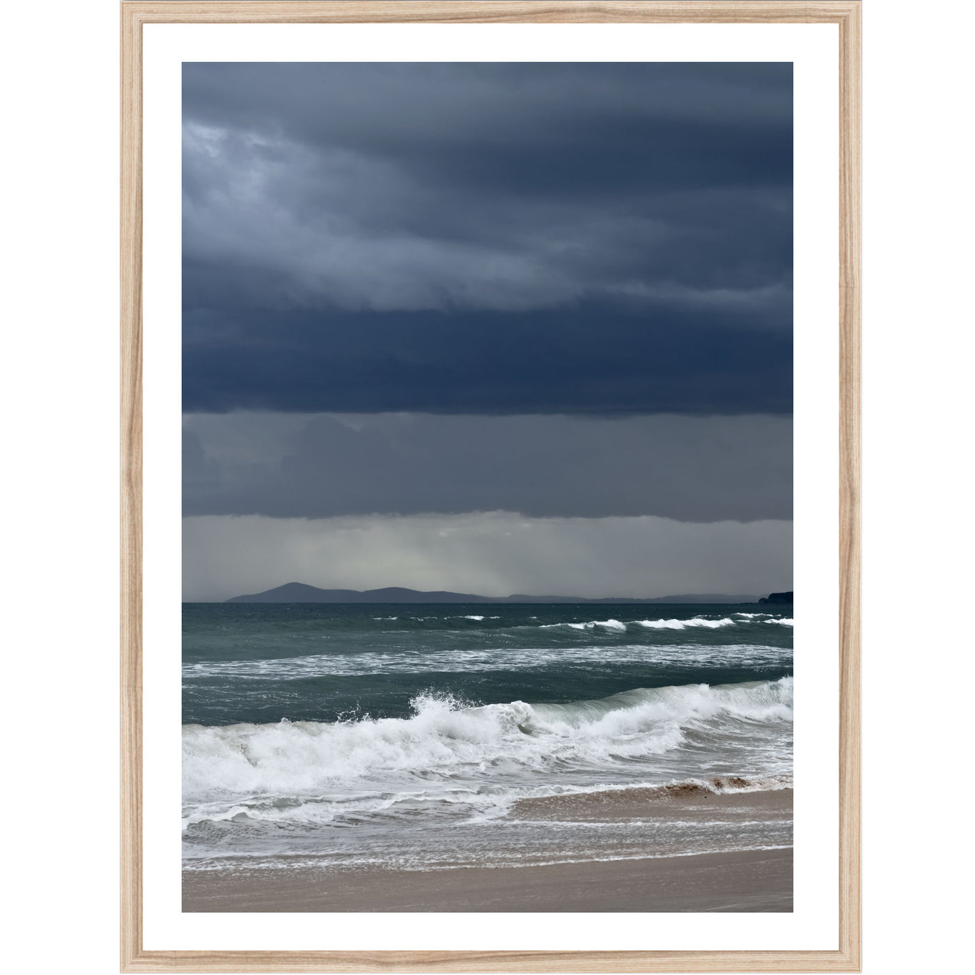 Saltwater Beach | Coastal Wall Art Print
