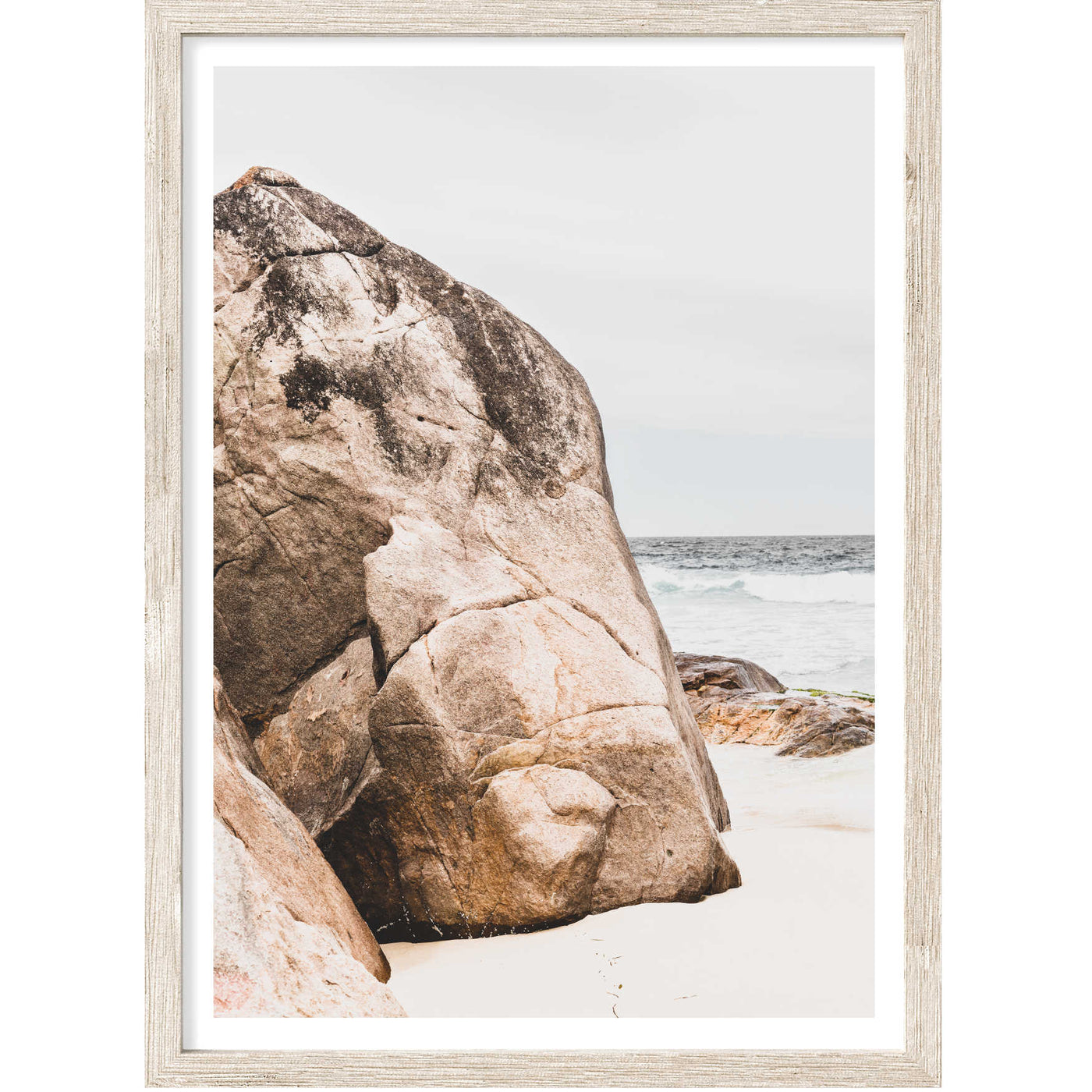 Wreck Beach Rocks | Coastal Wall Art Print