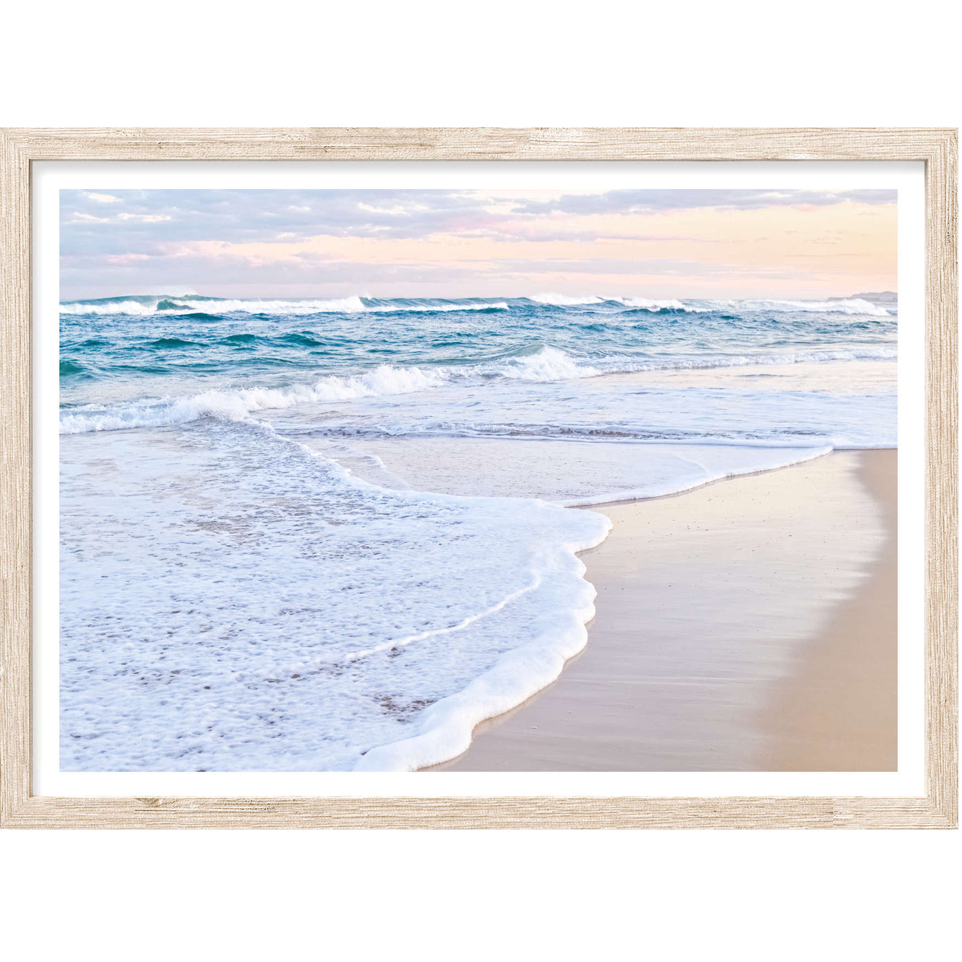 Middle Cove At Sunset | Beach Wall Art Print