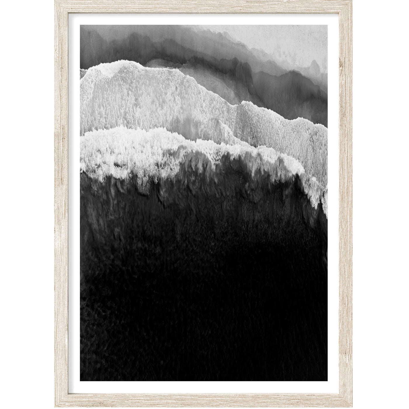 Aerial Shores IV | Beach Wall Art Print