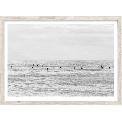 Noosa Surfers | Coastal Wall Art Print