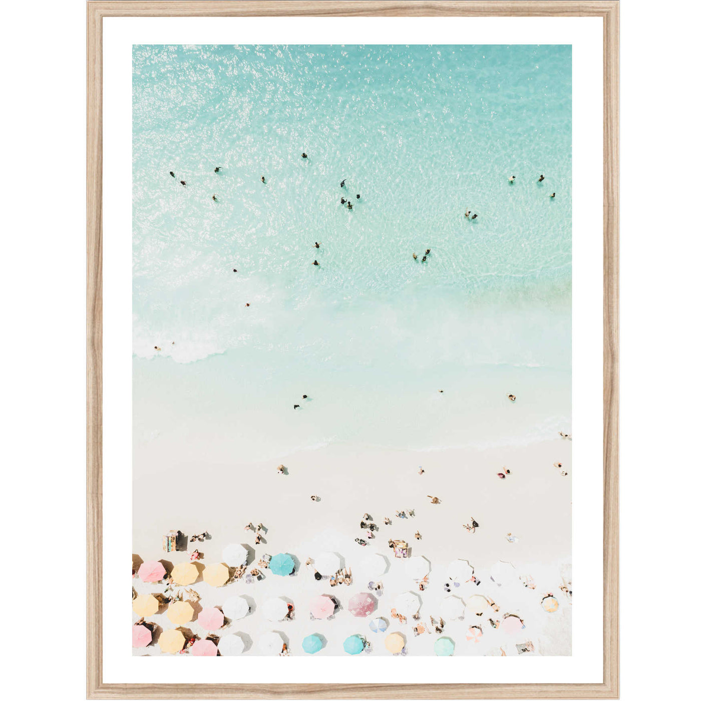 Beach Days III | Coastal wall art print