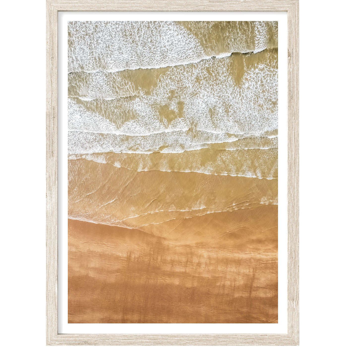 Sandy Shores | Coastal Wall Art Print