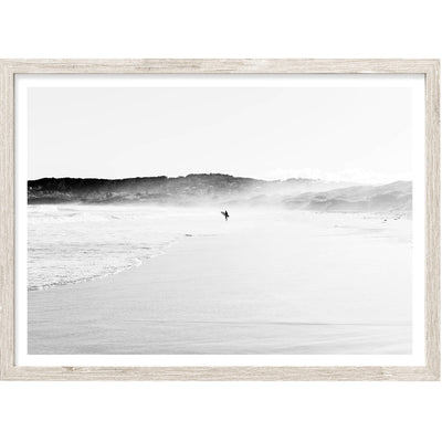 Beach Wall Art, Black & White Surf Photography Print | arrtopia 