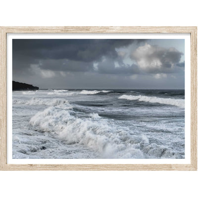 Stormy Coast III | Coastal Wall Art Print