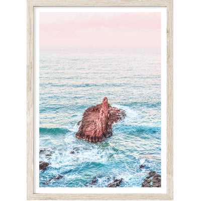 coastal wall art, sunset seascape art print | arrtopia 