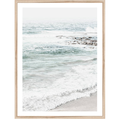 Blue Bay Scape | Coastal Wall Art Print