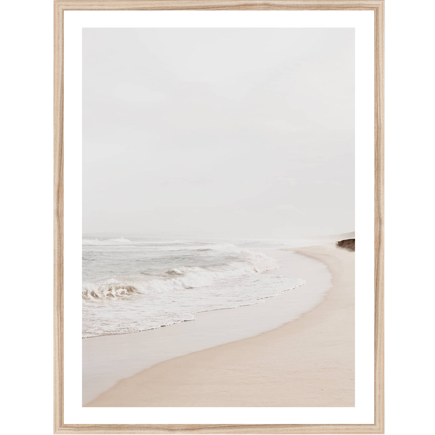 Hazy Moments | Coastal Wall Art Print