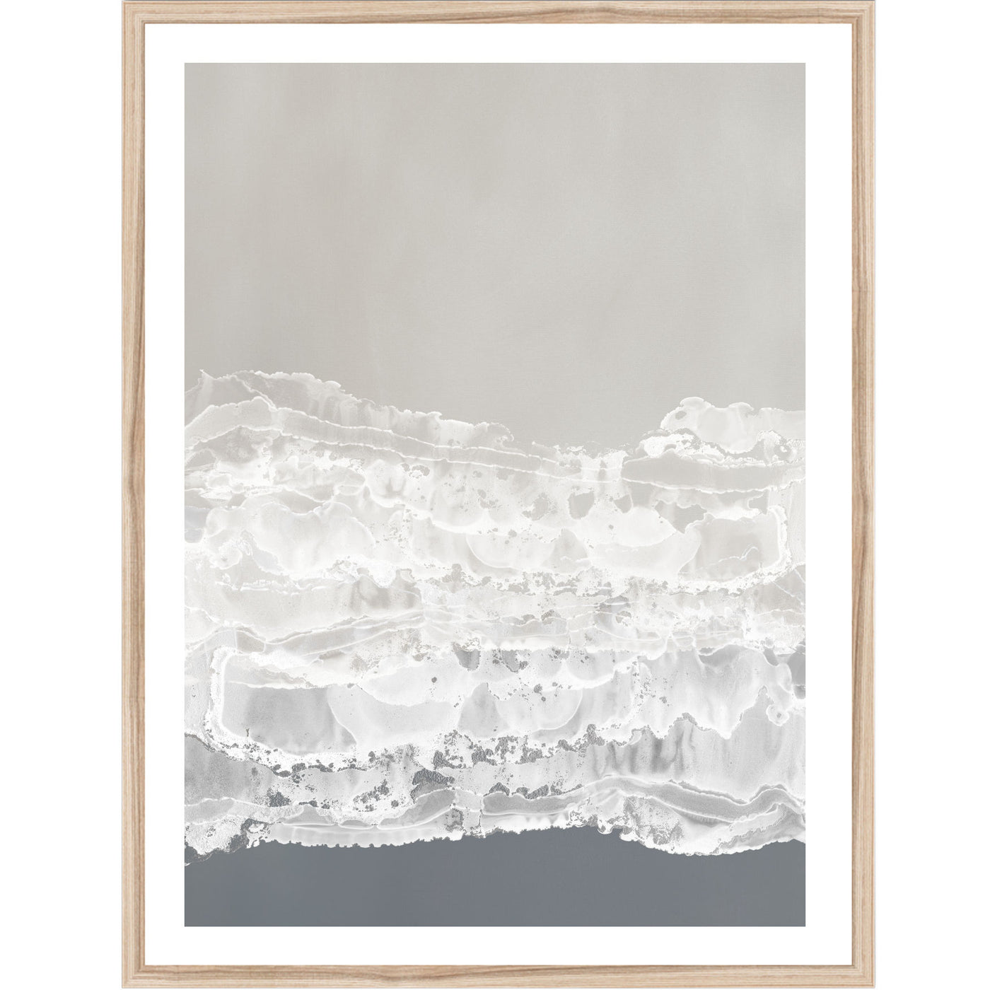 Rêve Blanc | Abstract Wall Art Print