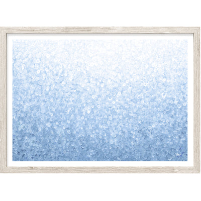 Frosted Shimmer | Abstract Wall Art Print