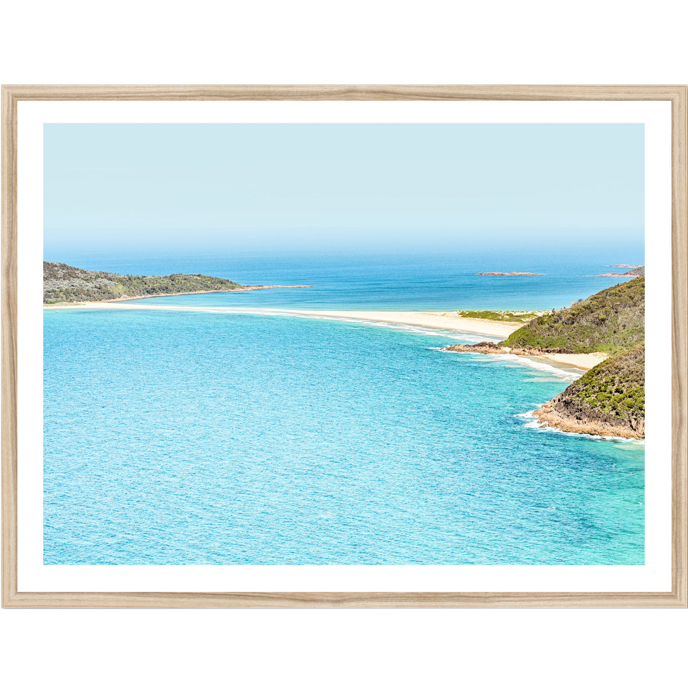 Fingal Bay View | coastal wall art print