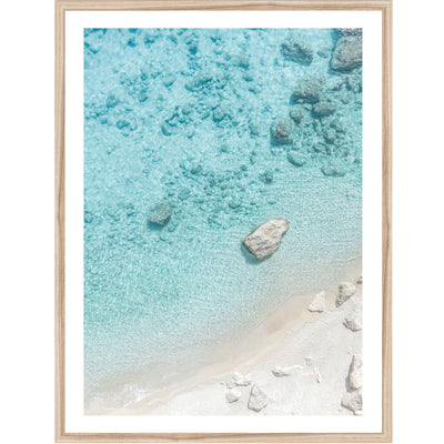 White Beach | beach wall art print