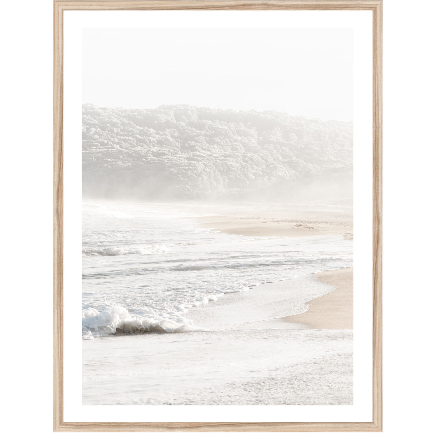 Misty Shores | coastal wall art print