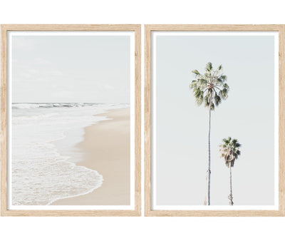 Ocean Beach Set of 2